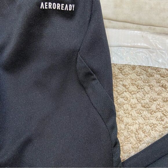 Adidas‎ Youth Side Stripe Japanese Writing Track Pants Size Youth Medium Black - Picture 12 of 12